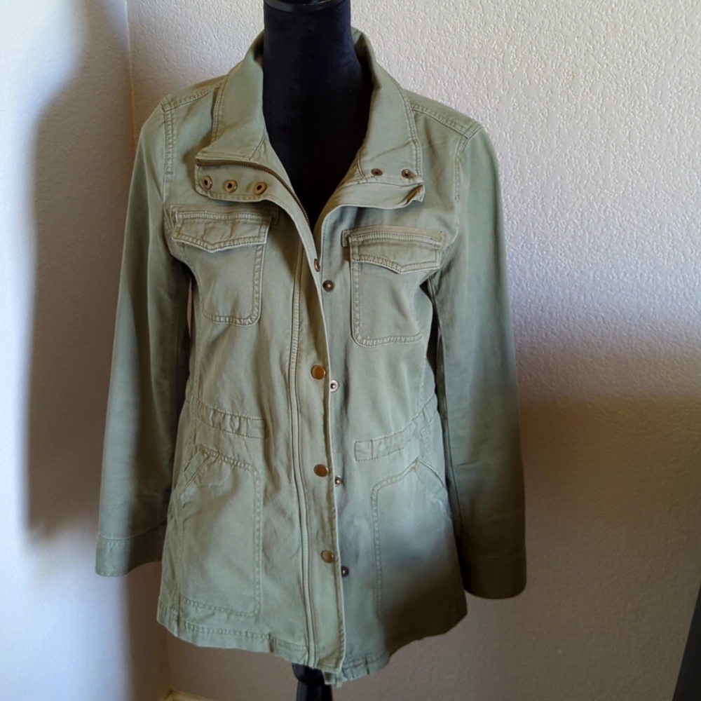 Talbots Canvas Casual Jacket Sz s